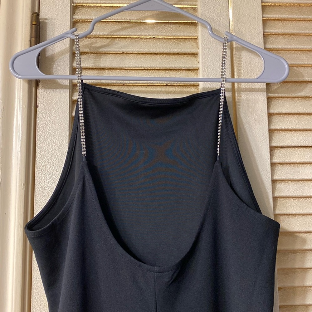 H&M dress large with Diamond straps and low back scoop